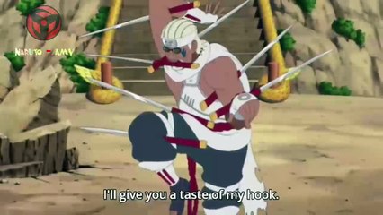 Sasuke vs Killer Bee Full Fight (Engsub)