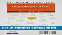 New Book Microeconomics: Principles, Applications and Tools, Student Value Edition (7th Edition)