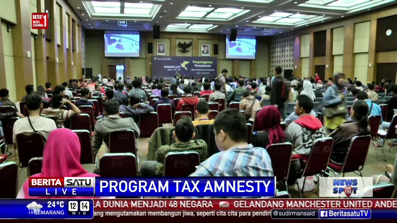 Sri Mulyani Berterima Kasih ke Dirjen Pajak Atas Pencapaian Tax Amnesty