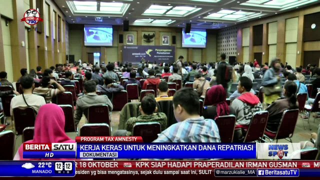 JK Senang Periode I Tax Amnesty Raup Rp 97,2 Triliun