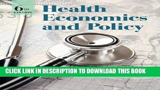 New Book Health Economics and Policy