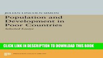 [PDF] Population and Development in Poor Countries: Selected Essays (Princeton Legacy Library)