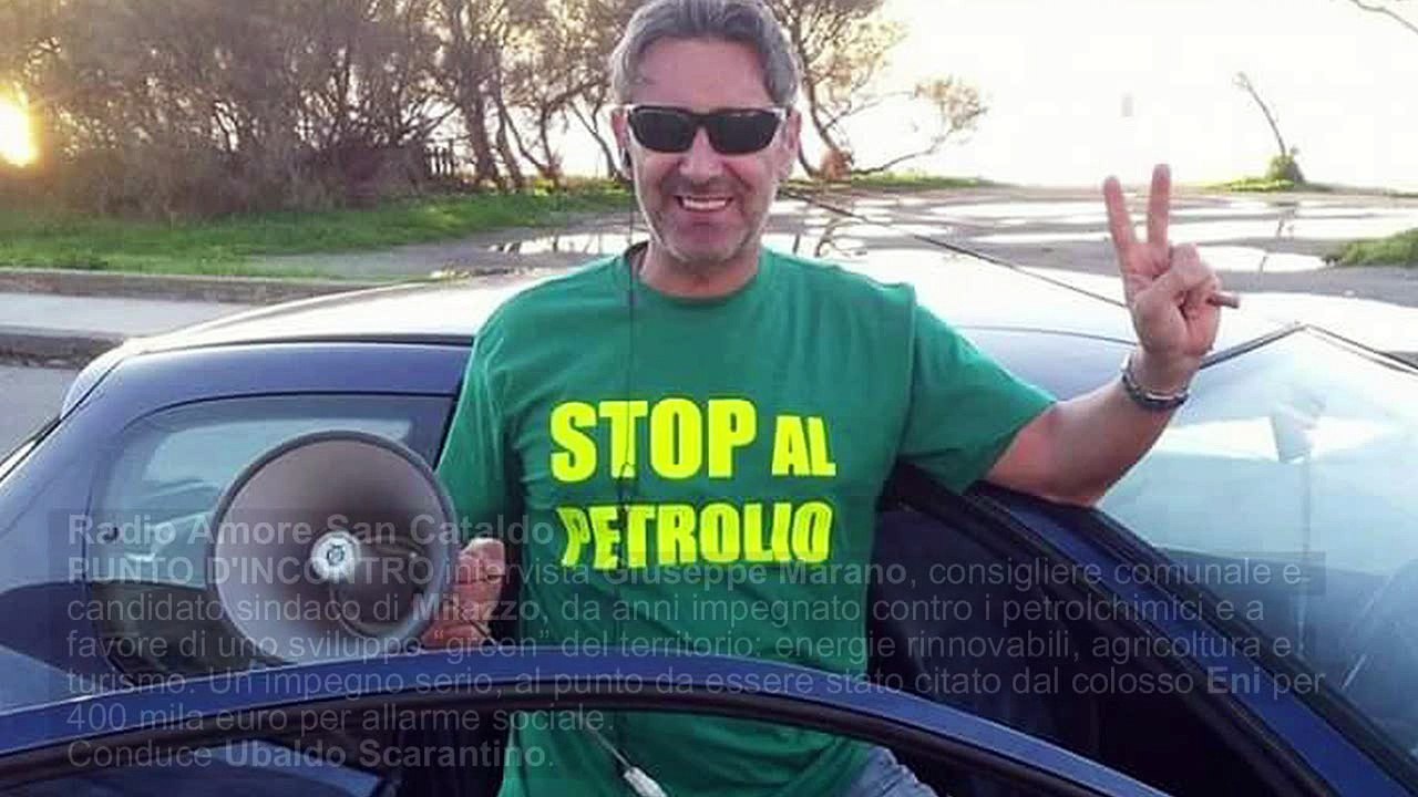 Stop al petrolio, Eni cita Peppe Marano per 400mila euro