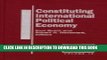 New Book Constituting International Political Economy (International Political Economy Yearbook)