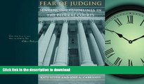 READ THE NEW BOOK Fear of Judging: Sentencing Guidelines in the Federal Courts (Chicago Series on