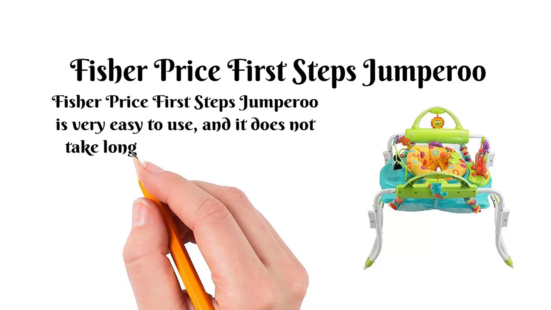 fisher price first steps jumperoo