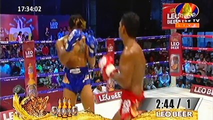 Khmer Boxing, Meun Sophea VS Thai, Bayon TV Boxing, 21_08_2016 Khmer boxing 2016-TgW2f8JrwJA