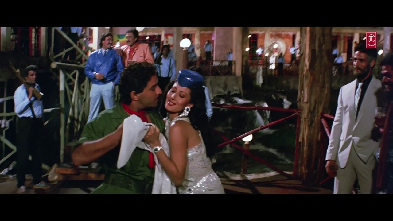 Raat Bhar Jaam Se Full HD Video Song _ Tridev _ Sunny Deol, Sonam