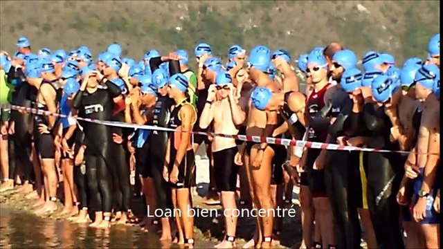 Triathlon XS loan Aix les bains 2016