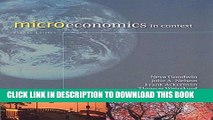 New Book Microeconomics in ContextÂ Â  [MICROECONOMICS IN CONTEXT 2/E] [Paperback]