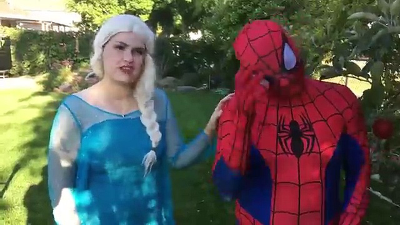 Elsa Grows More Arms! With Spiderman & Spiderman Baby Fun Superhero Kids In Real Life In 4K