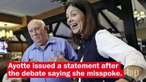 Kelly Ayotte backpedals on saying Trump is 'absolutely' a role model