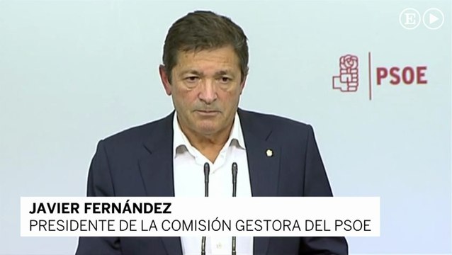 Javier Fernández defiende la discreción de la gestora del PSOE
