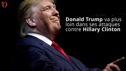 Donald Trump se moque du malaise d'Hillary Clinton