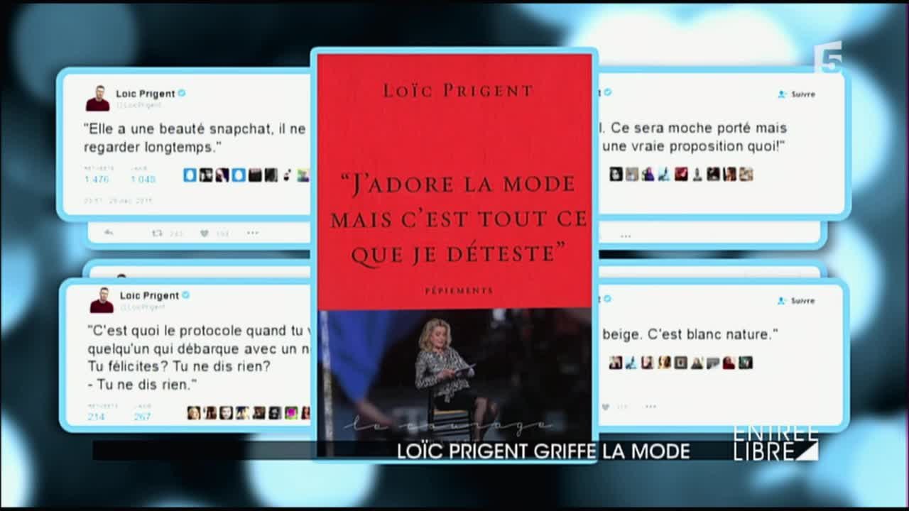 Loïc Prigent griffe la mode