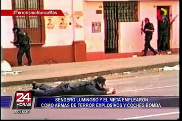 Explosivos y coches bomba: las armas de Sendero Luminoso y MRTA