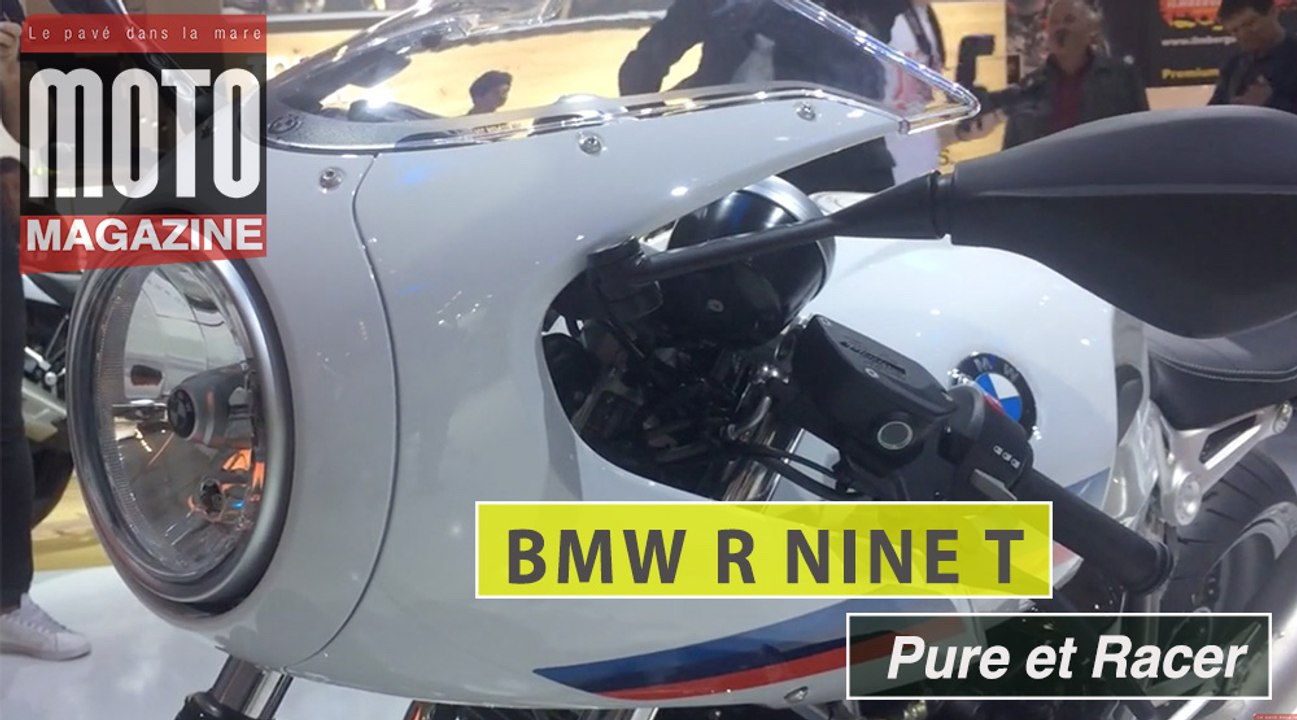Intermot 2016 : BMW R nineT Pure et Racer