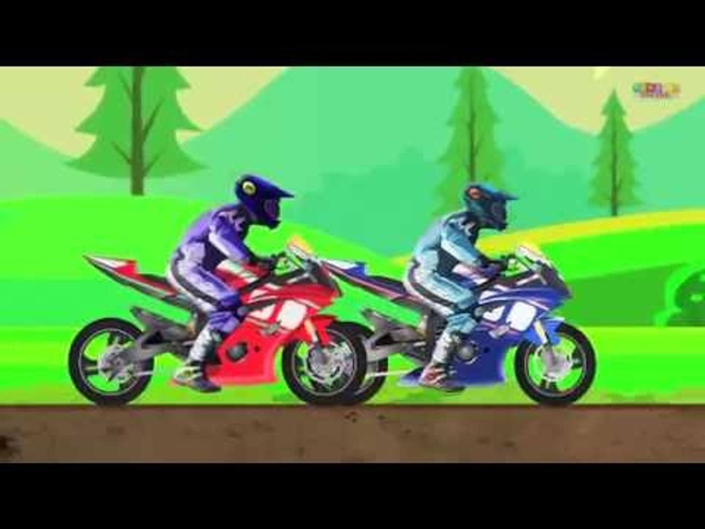 ⁣Bike | Race for Kids & Toddlers | Children Video