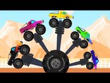 Monster Trucks Finger Family | Finger Family Compilation | Videos for Children