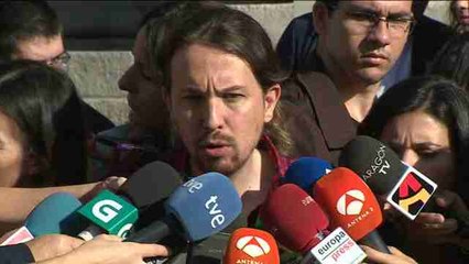 Iglesias: Podemos "tomará nota" de los barones que apoyen la abstención