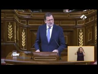 Rajoy ridiculiza el discurso de Pablo Iglesias