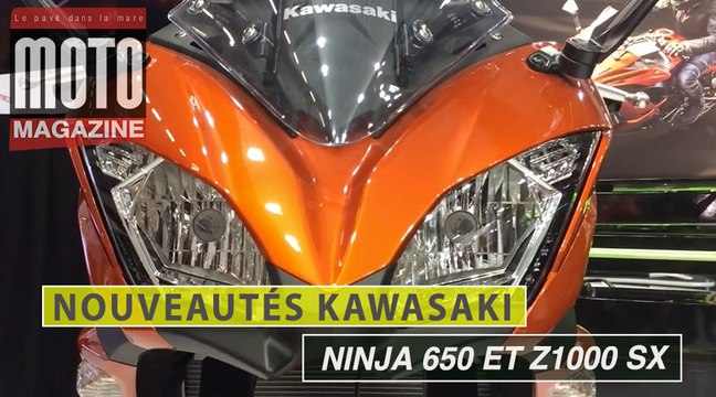 Intermot 2016 : Kawasaki Ninja 650 et Z1000 SX