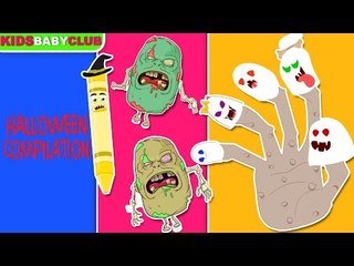 Halloween Songs and Scary Compilation for Preschoolers and Toddlers