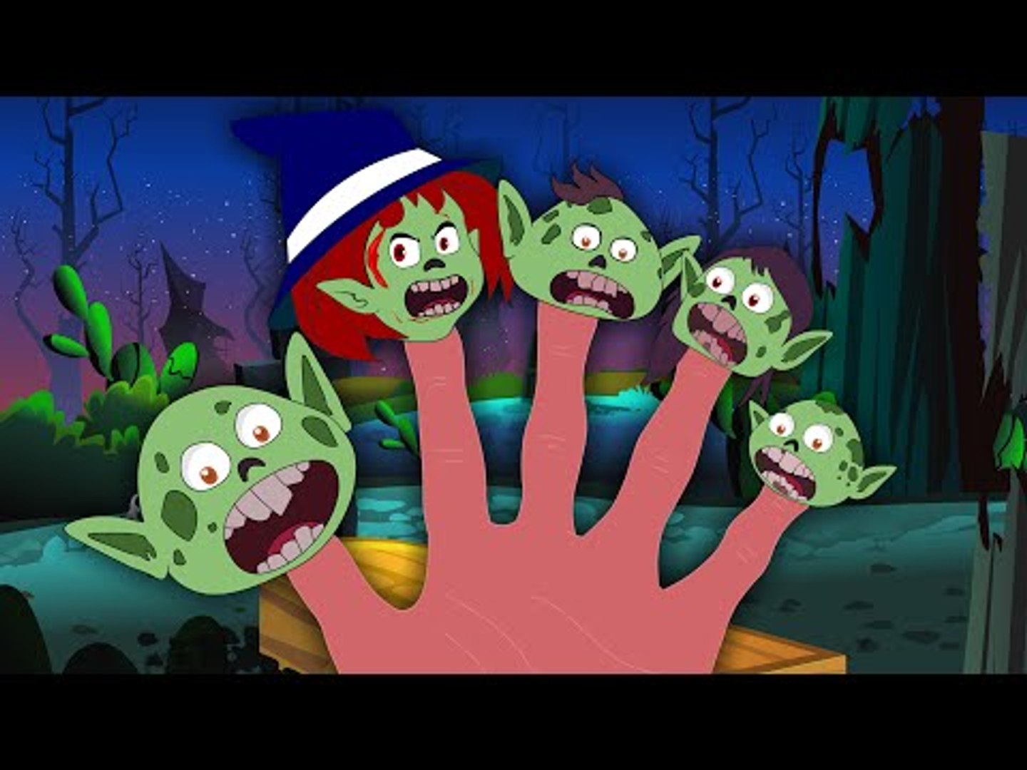 Goblin Finger Family | Kids Finger Family | Halloween Song