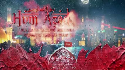 Ham Azadar Hain - Zaigham Abbas Nohay 2016-17