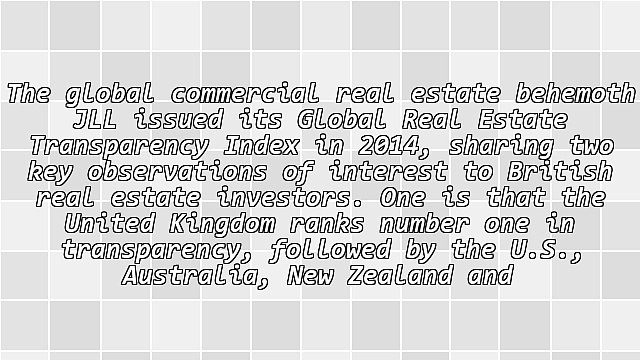 How Much Reporting Transparency Should Investors Expect From Property Fund Managers?
