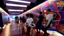 FCB Club: la visita dels Xiquets de Huangzhou al Camp Nou