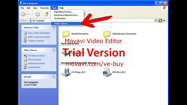 How to hide folders in windows