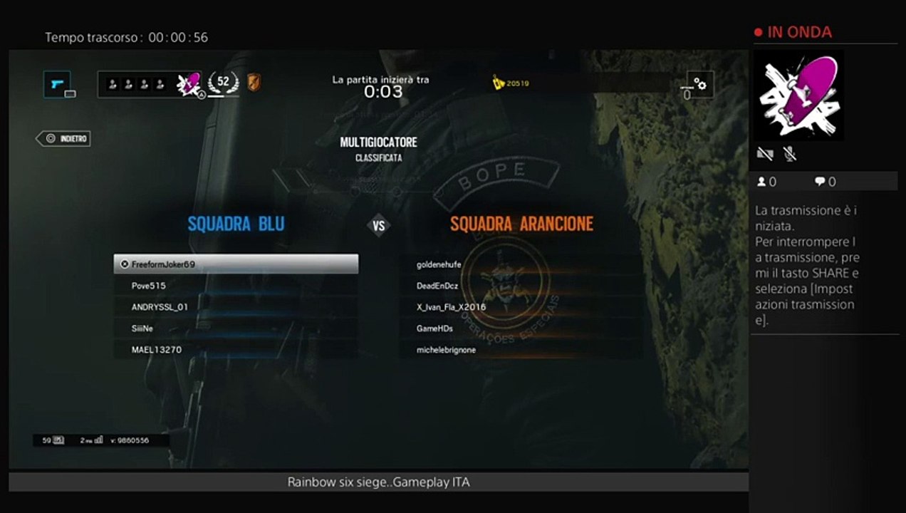 Trasmissione PS4 live di ANDRYSSL_01