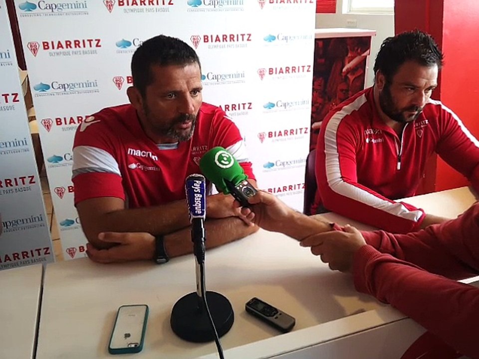 Biarritz Olympique : "On sort d'un bloc vraiment mitigé", explique l'entraîneur Frédéric Garcia, avant Albi