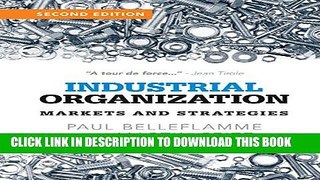 [PDF] Industrial Organization: Markets and Strategies Popular Online