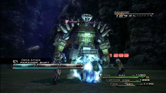 FINAL FANTASY 13 [HD] PART 72 - BOSS 18 ALEXANDER EIDOLON & ARCHYLTE STEPPE