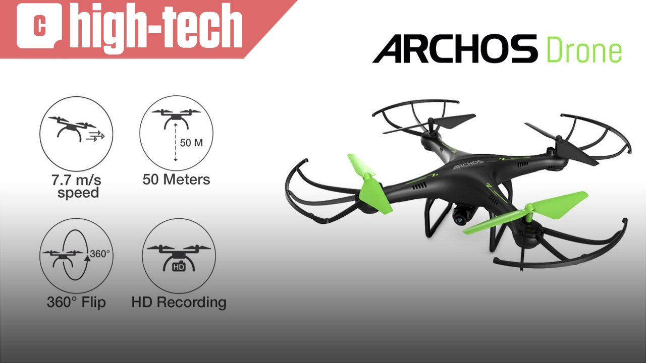 Présentation du drone d'Archos