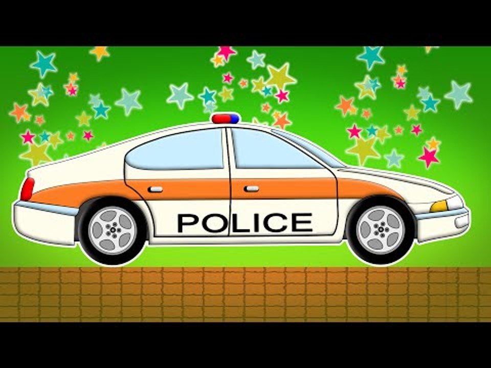 Police Car Adventures | Visit To Super Mario’s Land | Super Mario Police Car