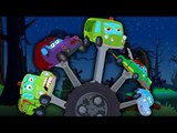 Scary Vehicles Finger Family | Finger Family Rhyme For Kids