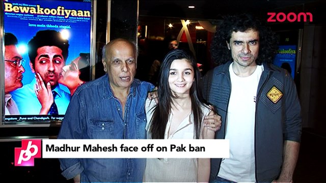 Madhur Bhandarkar & Mahesh Bhatt Face Off On Pakistani Artists' Ban - Bollywood Gossip