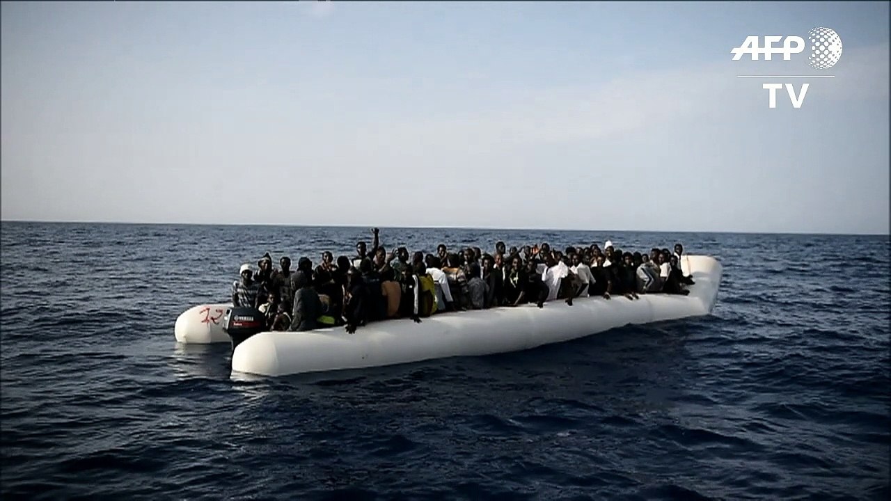 Mais de 6 mil  migrantes são salvos no Mediterrâneo