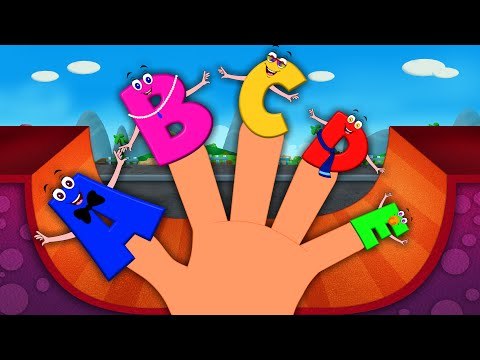 Nursery Rhymes By Kids Baby Club - Alphabets Finger Family | ABC Song | Videos For Infants
