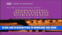 [PDF] Managing Investment Portfolios: A Dynamic Process Full Colection