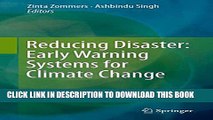 [PDF] Reducing Disaster: Early Warning Systems For Climate Change Full Online