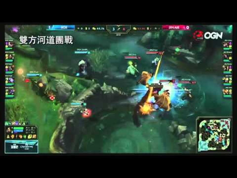 《LOL》2016 LCK 春季賽賽後精華 國語 W6D3 JIN AIR vs ROX Tigers Game 2