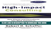Collection Book High-Impact Consulting: How Clients and Consultants Can Work Together to Achieve