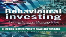 Collection Book Behavioural Investing: A Practitioners Guide to Applying Behavioural Finance