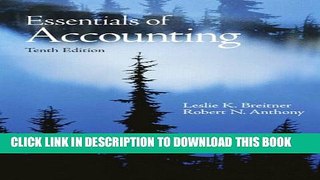 New Book Essentials of Accounting (10th Edition)