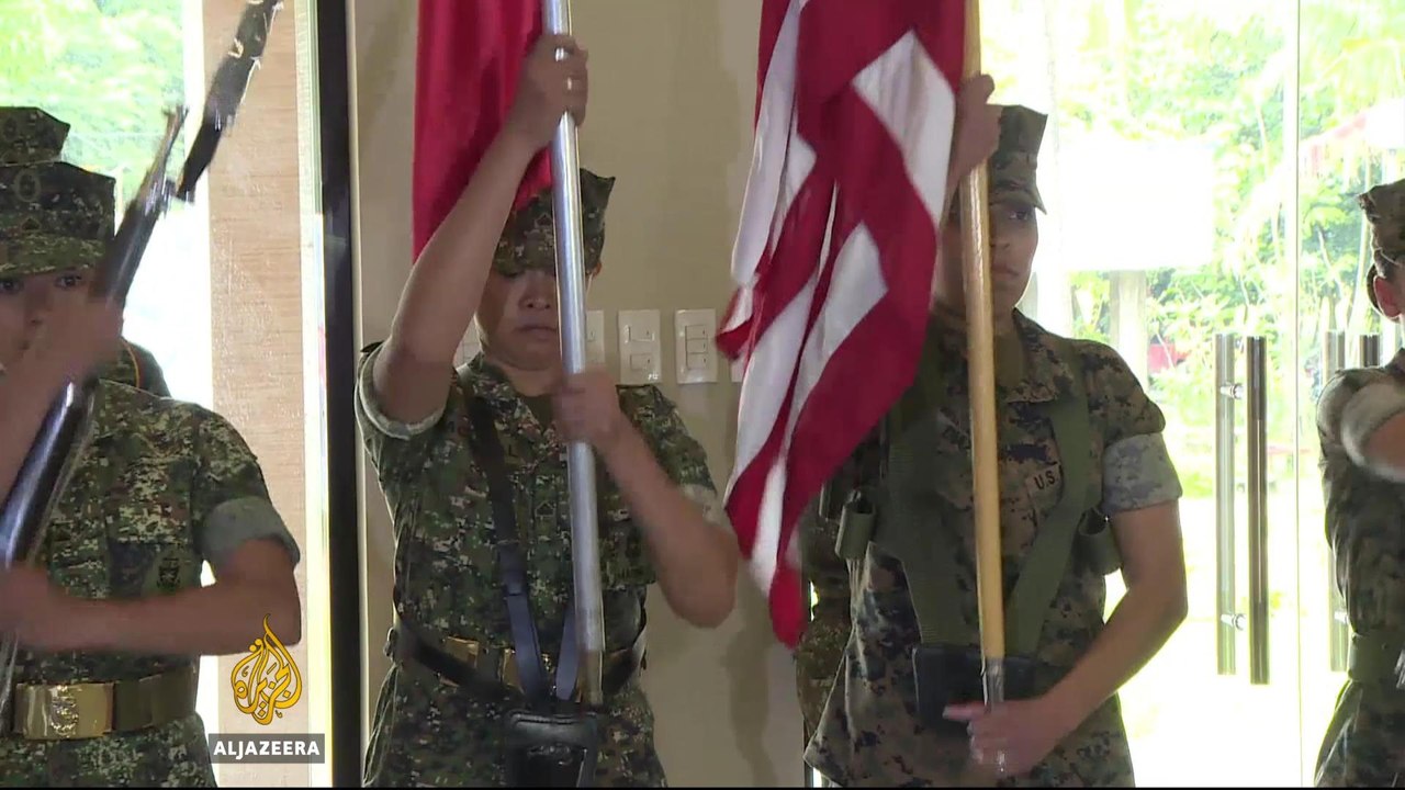 Philippine, US forces hold joint military drills