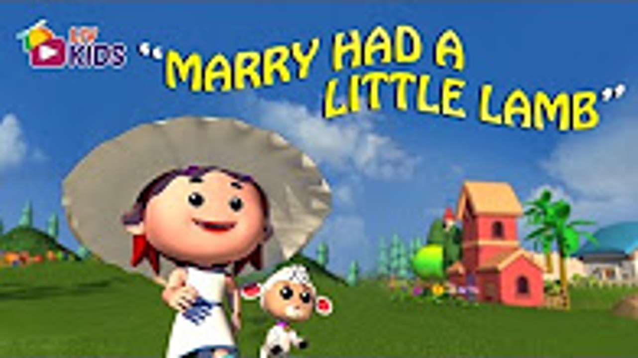 Mary Had A Little Lamb - Nursery Rhyme With Lyrics - Songs for Children Kids - YouTube